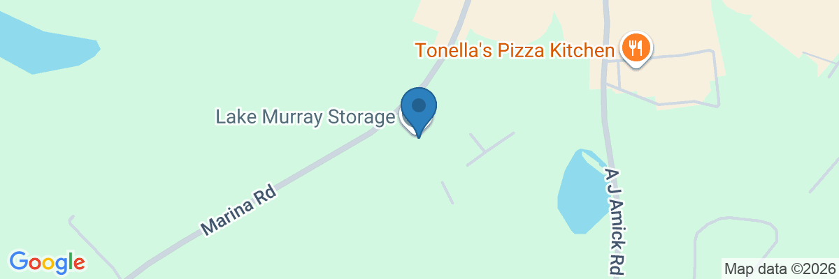 Map showing facility locations